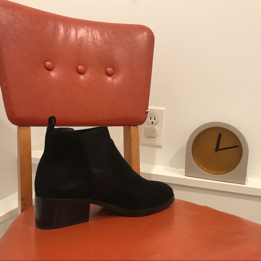 New Cole Haan suede ankle boots